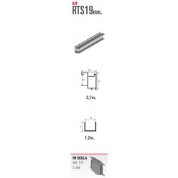 Kit de herrajes para tablero de 19mm con tirador RT para nueva serie 80