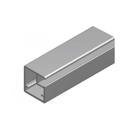 Perfil Aluminio 19x21 Anodizado Plata Mate €/ml
