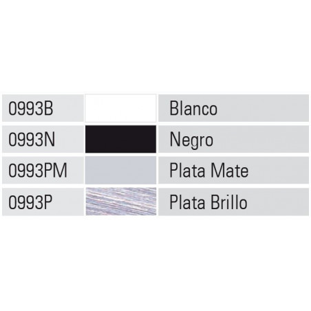 Perfil Aluminio 19x21 Lacado Negro Brillo €/ml